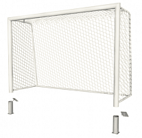 Ворота для мини футбола 3х2 стационарные SPORTWERK SPW-AS-300-2P